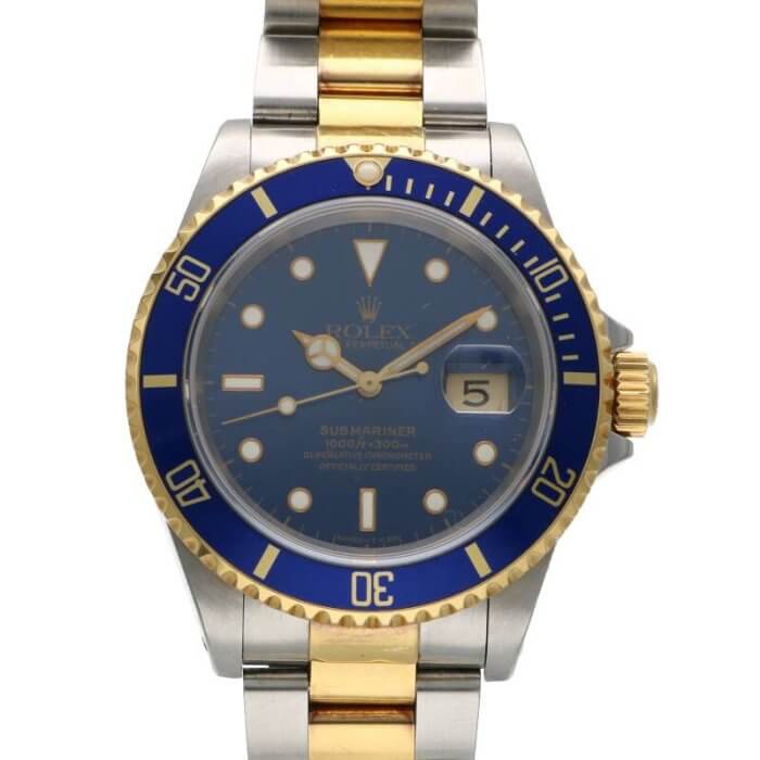 16613/サブマリーナ SSYG X番ブルー腕時計